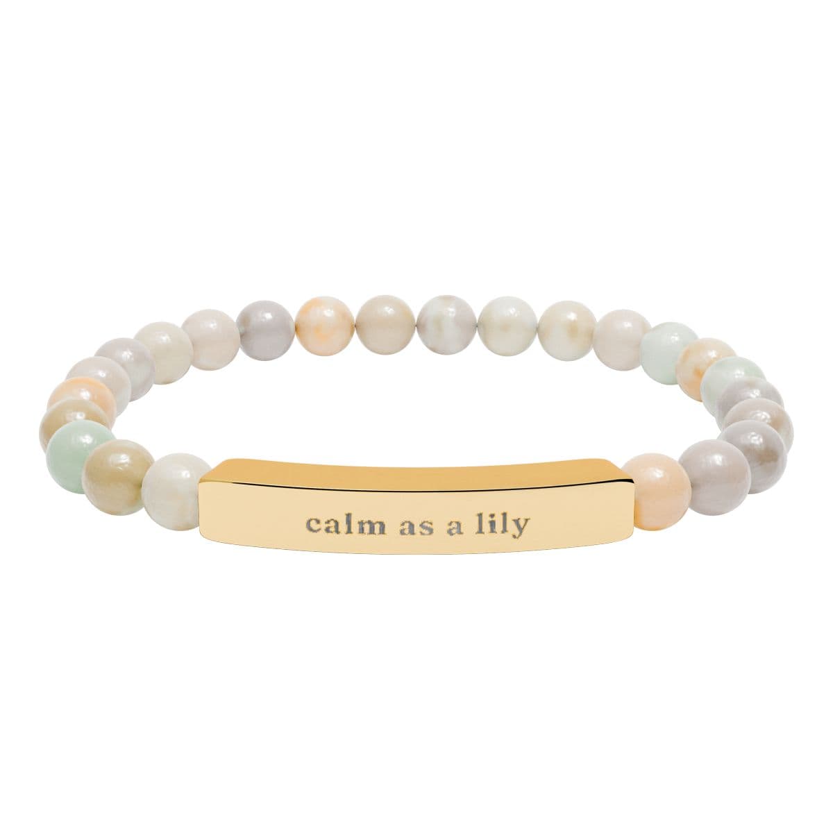 Calm As A Lily Bracelet