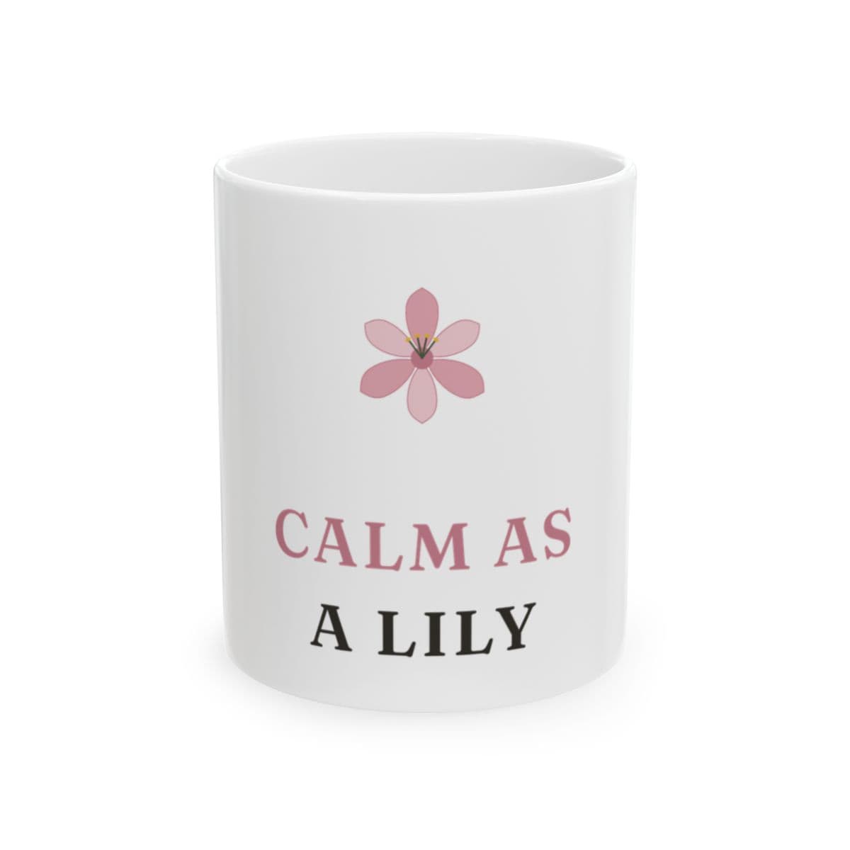 Calm as a Lily Mug