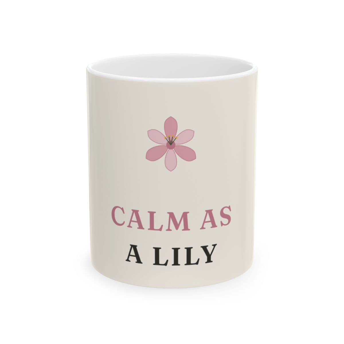 Calm as a Lily Mug