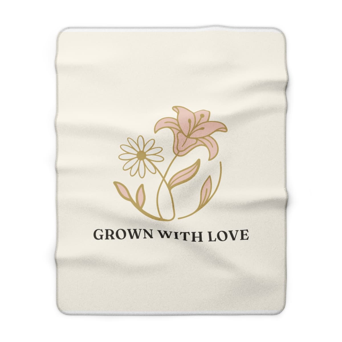 The Crest Sherpa Blanket