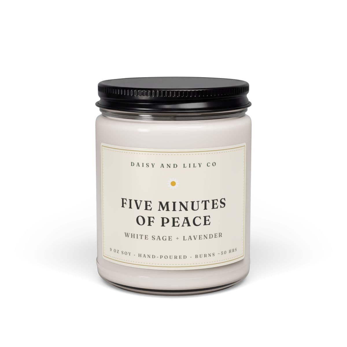 Five Minutes of Peace Candle