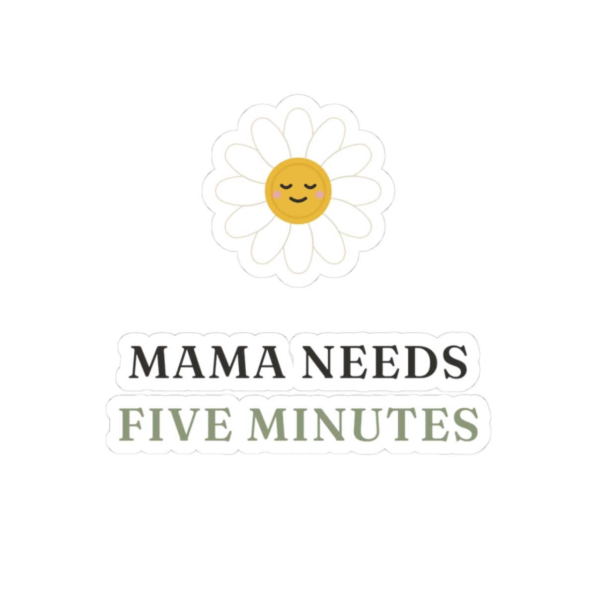 Five Minutes Sticker