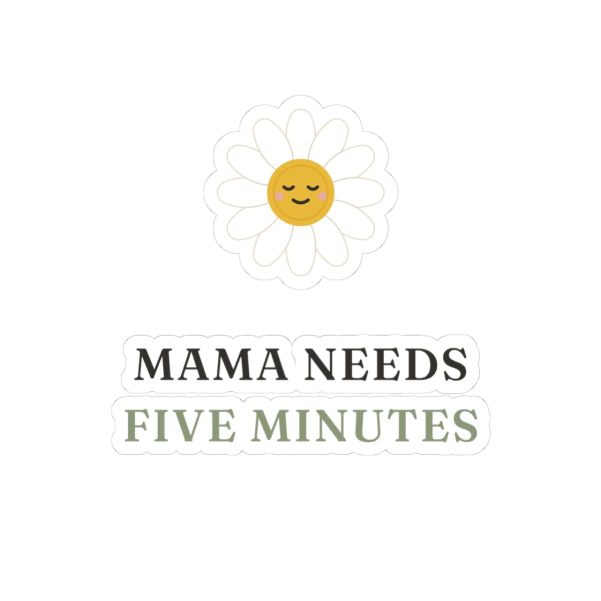 Five Minutes Sticker