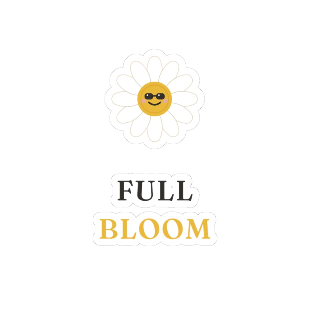 Full Bloom Sticker