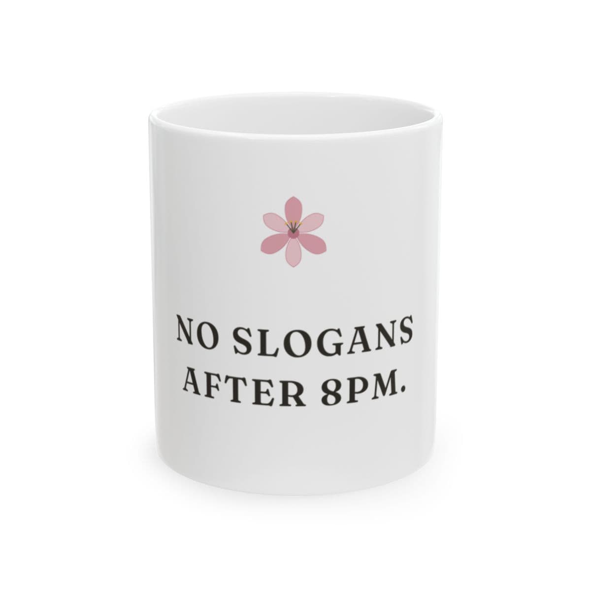 No Slogans Mug